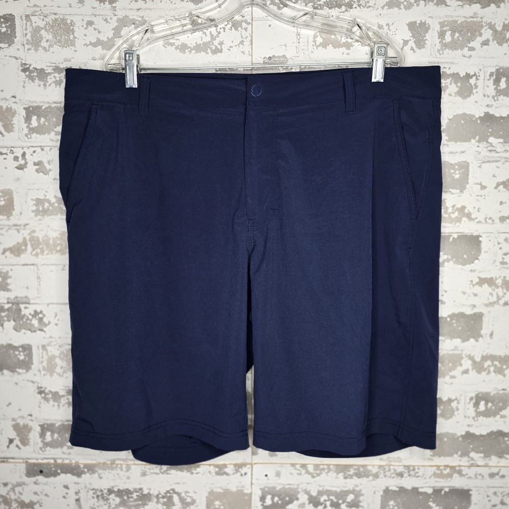 Columbia Shorts Mens Size 40 Hybrid Trek Shorts Omni Wick Omni Shade Casual Blue